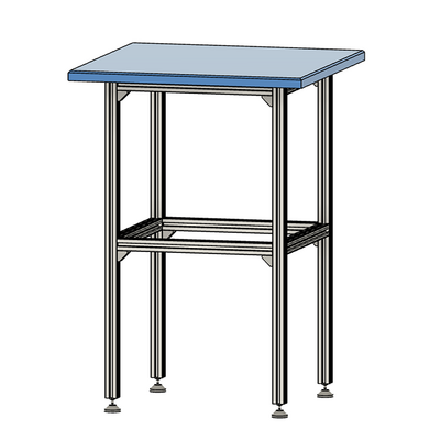 40-140-1SS MODULAR SOLUTIONS GUSSET BRACKET 30MM X 30MM WITH STAINLESS STEEL HARDWARE REINFORCEMENT ANGLE
